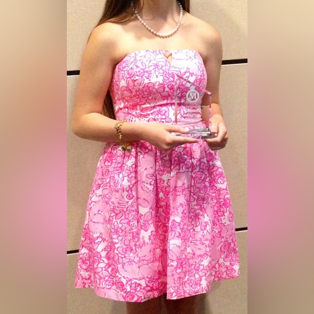 Lilly Pulitzer Richelle Strapless Dress, She’s a Fox Print
